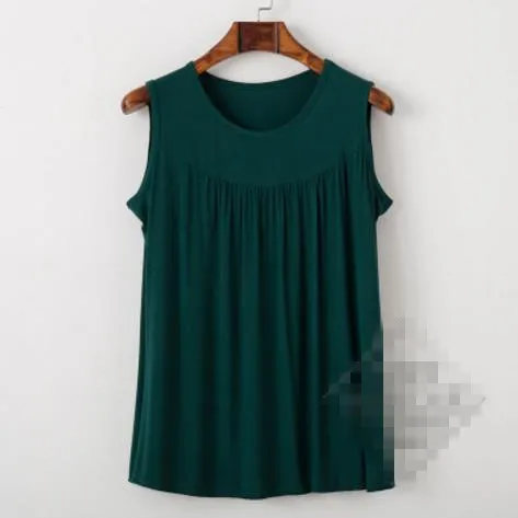 Зеленый Ropa, женские блузки, рубашки,, сексуальная женская летняя одежда размера плюс 8XL, блузки, топы без рукавов, пляжная одежда, хлопковые блузы, рубашки J684 - Цвет: Зеленый