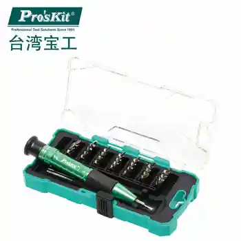 

Pro'skit SD-9608 30pcs Aluminum alloy precision mobile phone repair screwdriver set computer disassembly tool