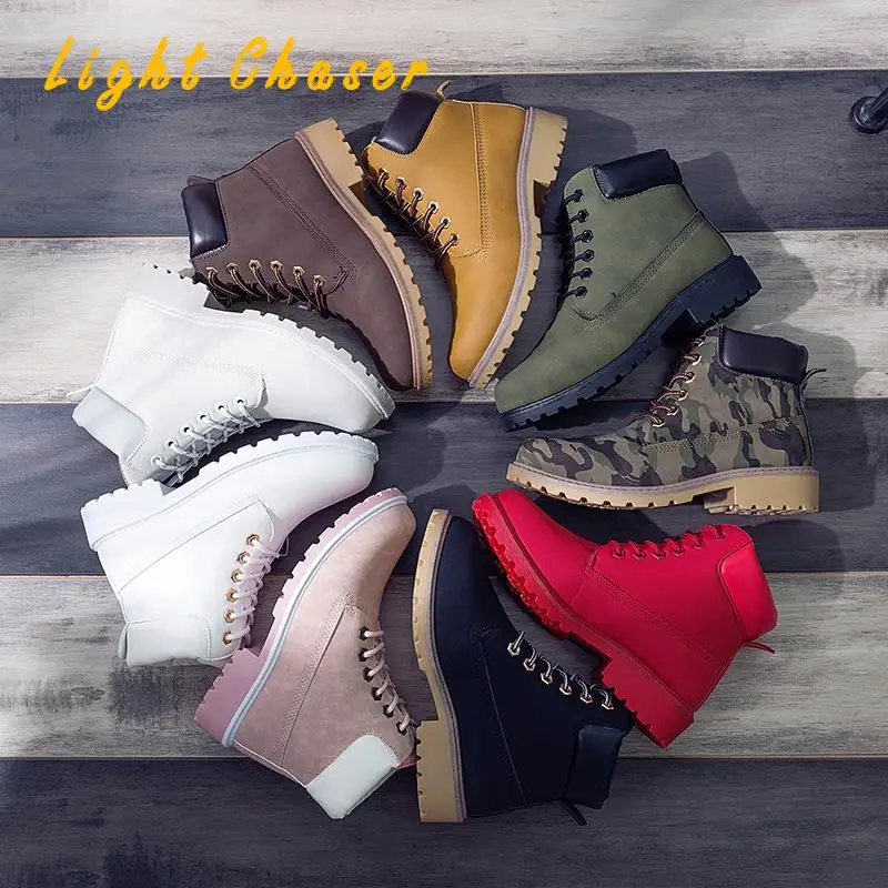 

Winter Couple Women Ankle Boots Work Boots Women Genuine Leather Boots Autumn Women's Boots Botas Mujer Comfortable Men's Shoes