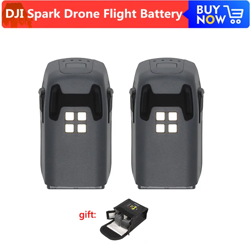 

Original DJI Spark Drone Intelligent Flight Battery Genuine Battries 1480 mAh 16 minute max flight time 12 minutes brand new