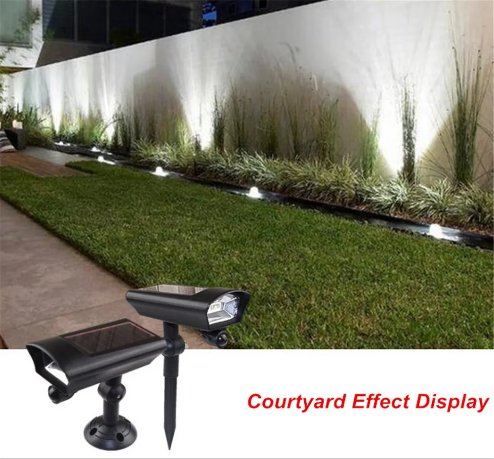New 1set Dual Use Solar Motion Sensor Wall Lamp Garden Light Solar LED Outdoor Lighting Waterproof For Patio Decoration Security