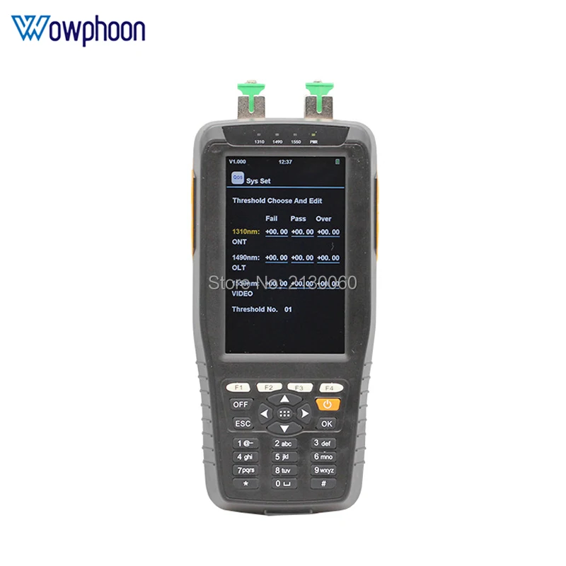 US $140.00 Free Shipping PON Optical Power Meter for EPON GPON xPON OLTONU 131014901550nm TM70B  TM70BOV1