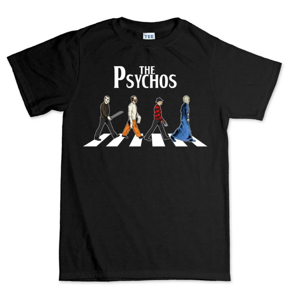Freddie Jason Horror 13 Майкл Майерс The Psychos Хэллоуин 2019 новые модные брендовые мужские