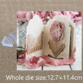 

New Design Craft Metal stencil Cutting Dies Woven Trellis Corners and Border scrapbook die cuts Album Paper Card Craft Embossing