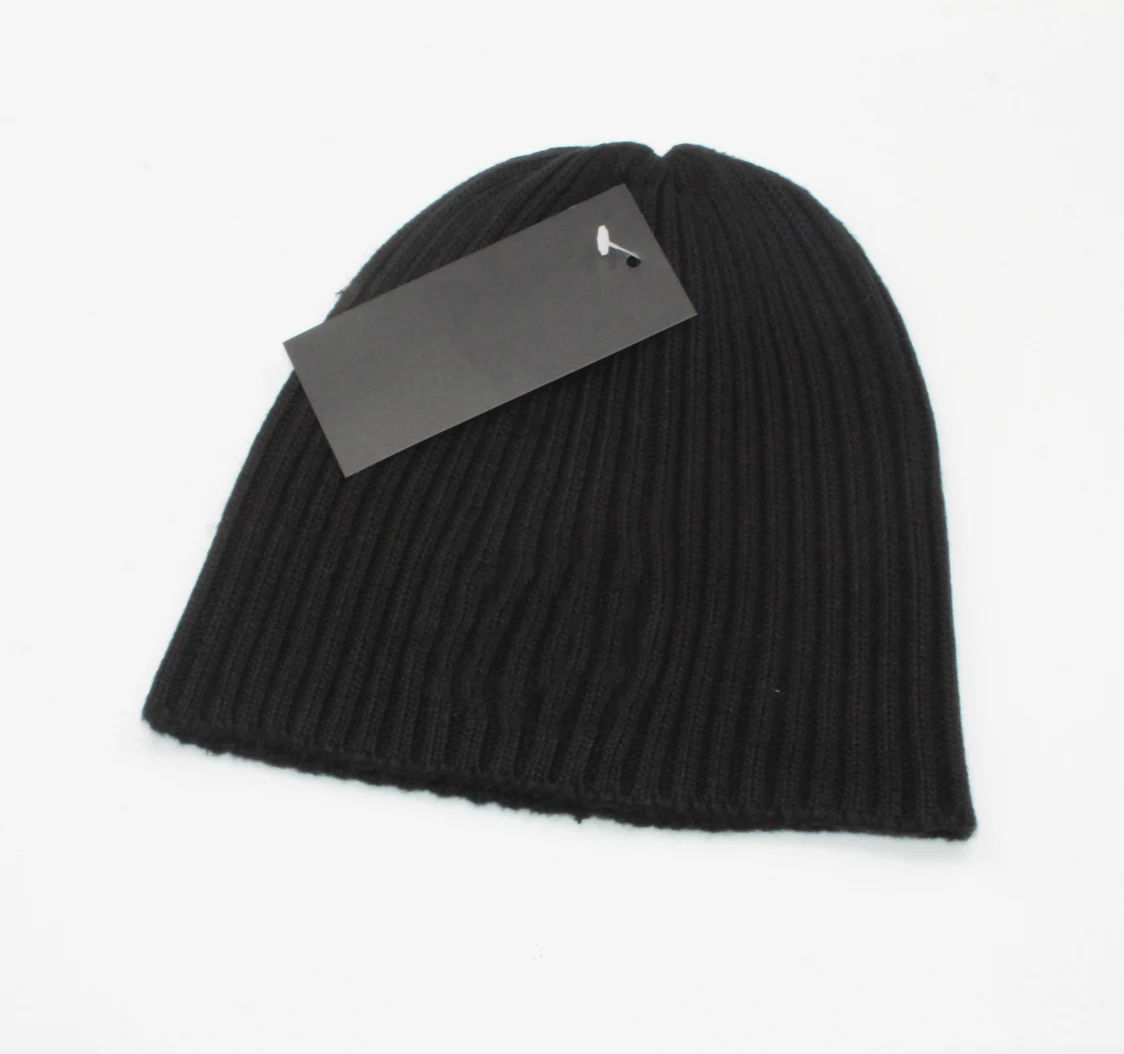 

040# Cotton winter beanie men hat casual knitted sports cap ski gorro black grey blue Knit Bonnet hight quality Warm skull caps