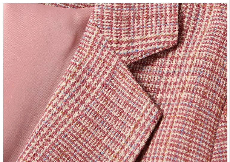 Herfst mode wollen pak vrouwelijke nieuwe jas dames klein jasje losse+ negen punten rechte broek wijde pijpen broek pak