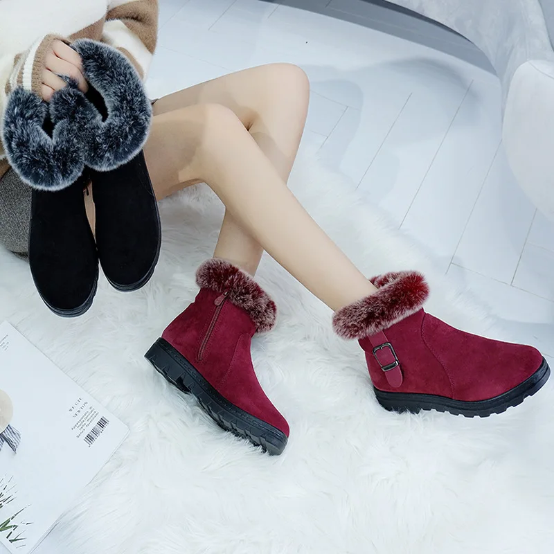 2020 Women's Comfortable Boots Women's Female High Quality Woman Female Female Fashion Women's Shoes Boots