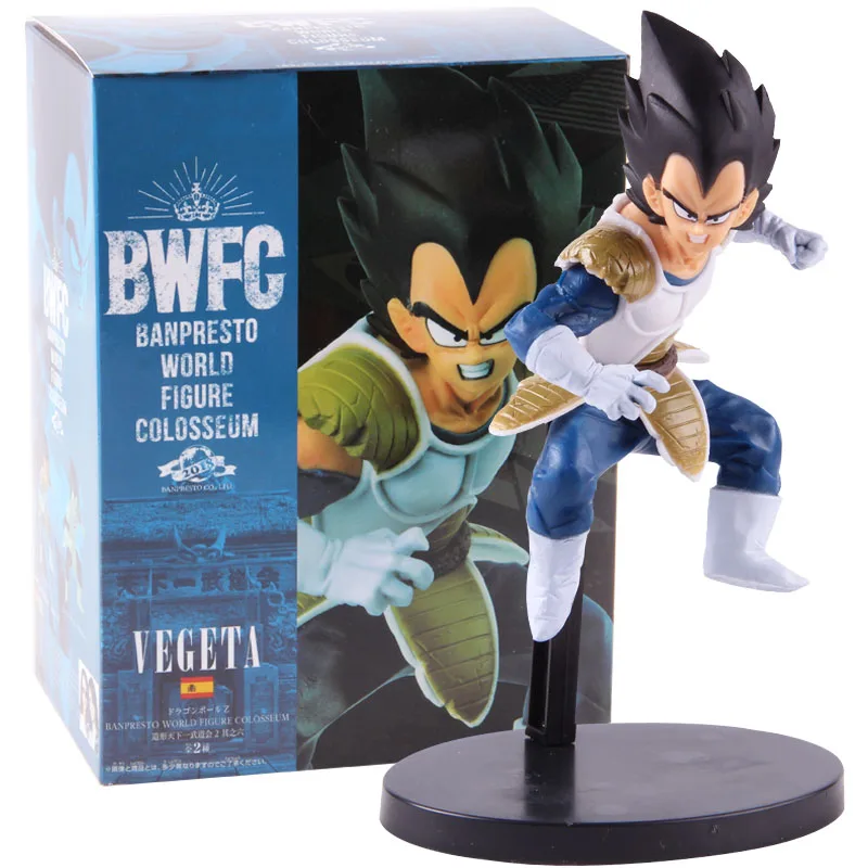 Dragon Ball Z Vegeta Bwfc Banpresto мировая фигурка Колизей черная Вегета ПВХ фигурка Коллекционная модель игрушки куклы аниме