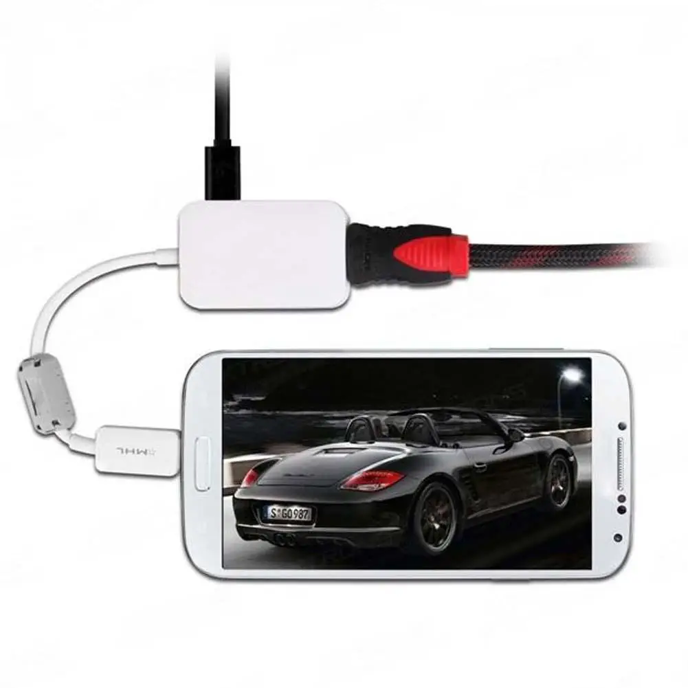 1080P HD Micro USB к HDMI конвертер MHL к HDMI для Android для смартфонов планшетов адаптер мобильного телефона