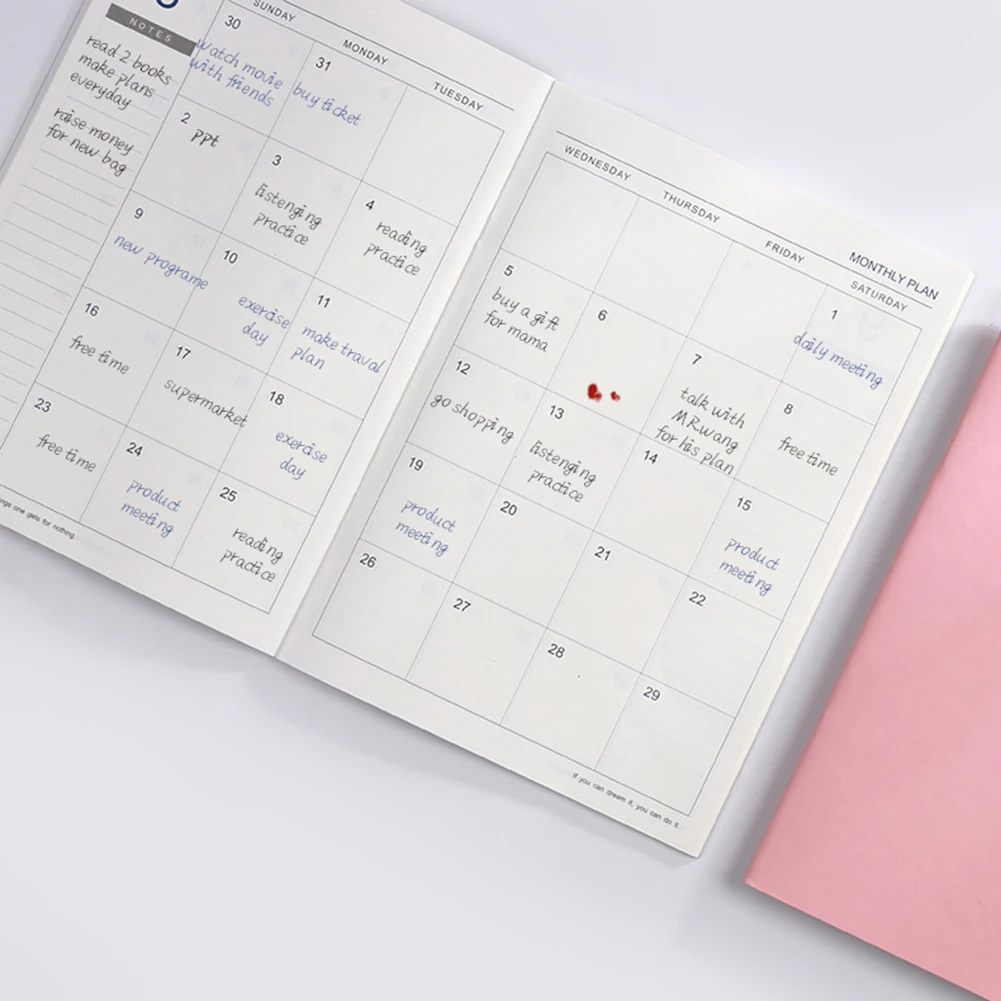 2020 Planner Year B5 Monthly Agenda Notebook Planner Journal Schedule Book Stationery agenda bolsillo 2020 ajanda defter 2020 Planner Year B5 Monthly Agenda Notebook Planner Journal Schedule Book Stationery agenda bolsillo 2020 ajanda defter