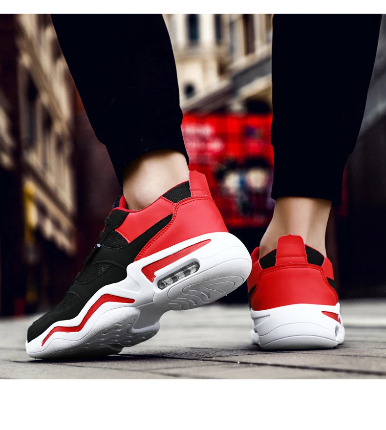 M- Casual tide shoes lightweight cushioning wear-resistant breathable cushions with outdoor personality wild men's shoes