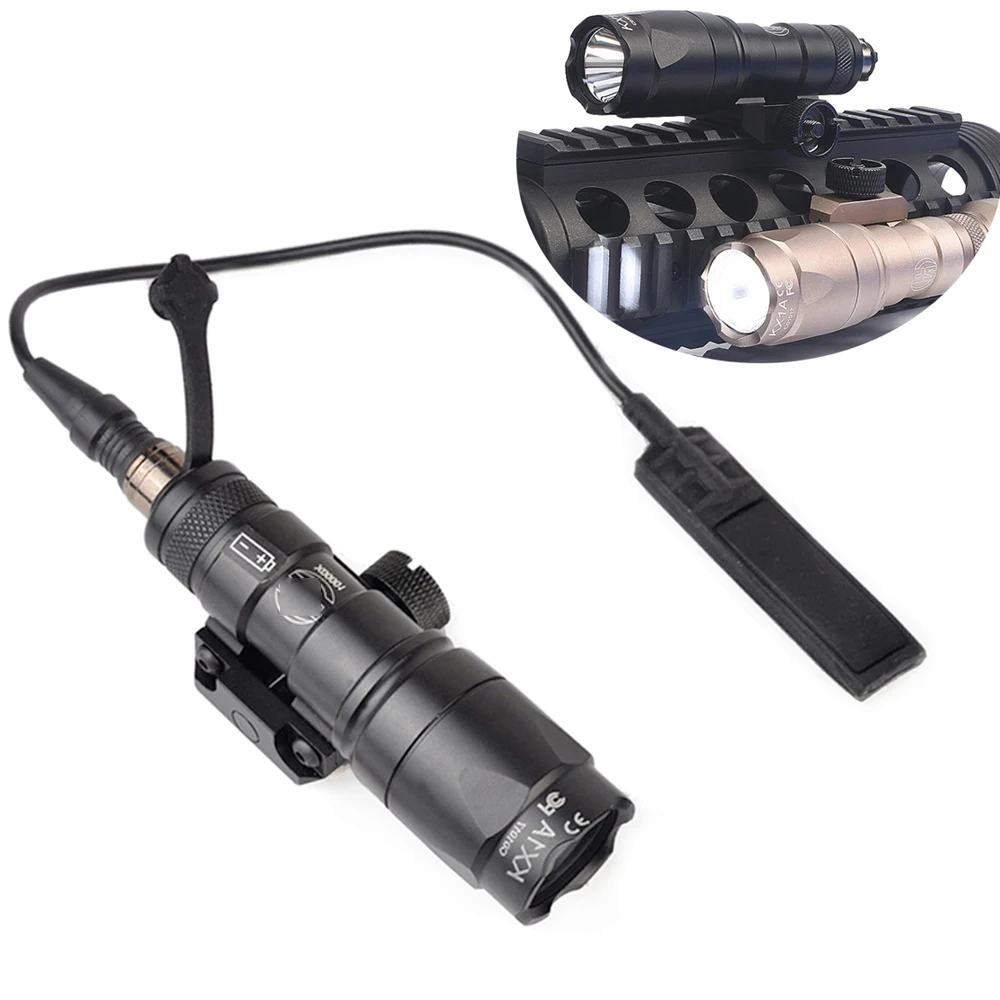 WADSN Airsoft suprefir M300 M300B мини-светильник 280 люмен светодиодный тактический охотничий тактический фонарь фонарик для оружия