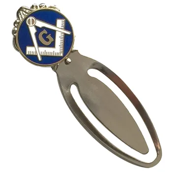

Masonic G Badge Blue Enamel Bookmark