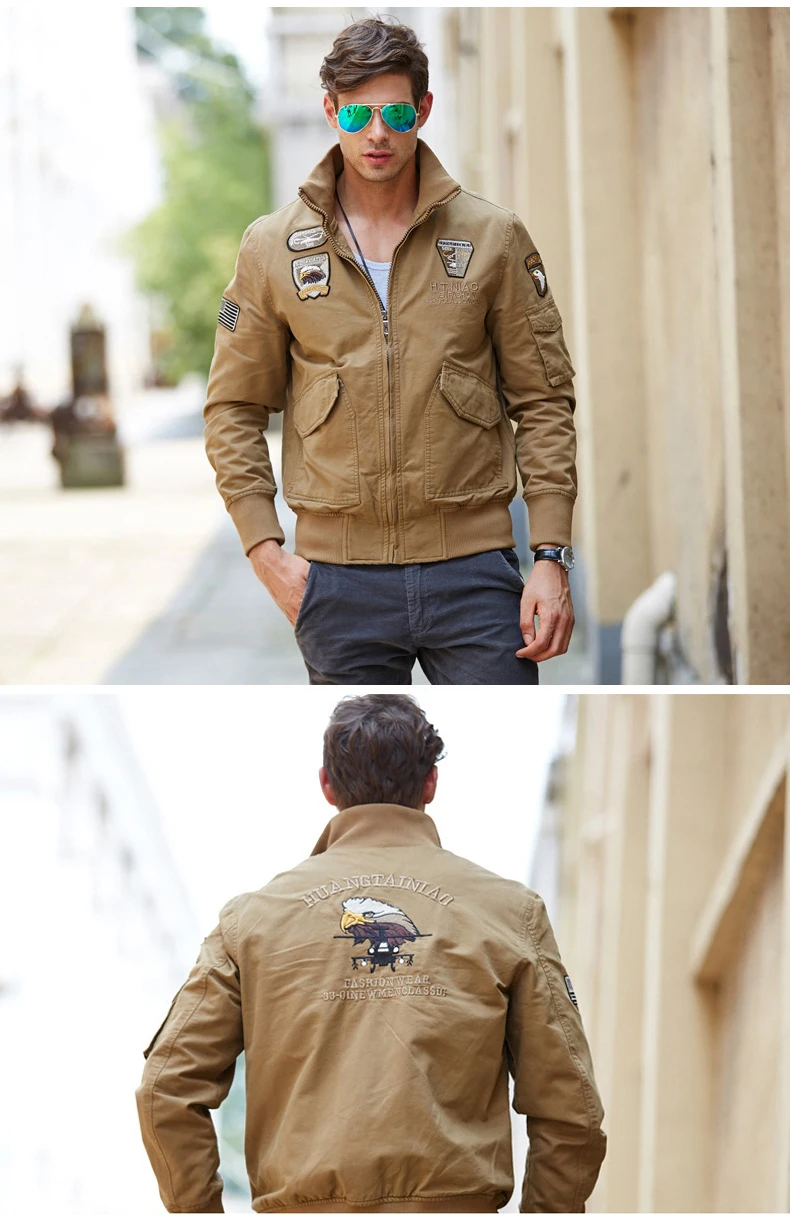Мужская куртка-бомбер в стиле милитари, зимняя мужская куртка-бомбер s, уличная одежда Giubbino Uomo, Мужская модная повседневная куртка XL HH30JK