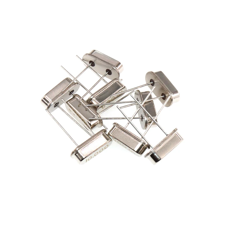 HC-49S Quartz Crystal Resonator Passive Oscillator 12.000Mhz 12.288Mhz 13.56Mhz 14.7456Mhz 16.000Mhz 10PCS/LOT