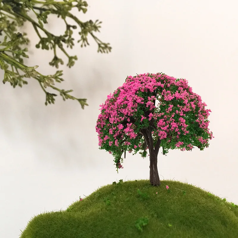 MUSISALY Arbres Et Arbustes Pour Trains Miniatures 55 Pièces