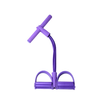 

Fitness Gum Resistance Bands Latex Pedal Exerciser Sit-up Pull Rope Expander Elastic Bands Yoga Pilates Workout(Random Color))
