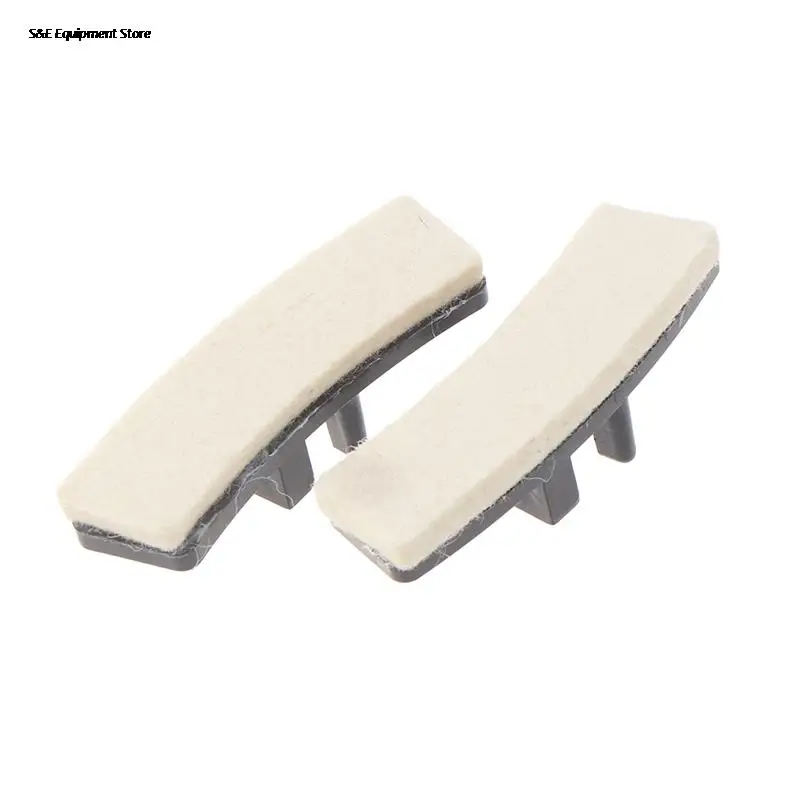 2Pcs Exercise Bike Brake Pads Hairy Pad Spinning Bikes Replacement Parts Fitness Bicycle Accessories exercise bike brake pads