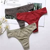 3Pcs/Lot Women's Cotton G-String Thong Panties String Underwear Women Briefs Sexy Lingerie Pants Intimate Ladies Letter Low-Rise ► Photo 1/6