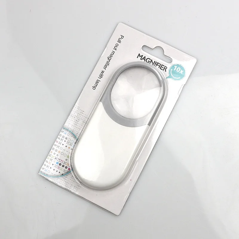 10X Mini Pocket Jewelry Loupe with Led Light Jewelry Magnifier,Jeweler Repair Magnifier,Jewelry Magnifying Glass,Magnifying Glass,Reading Magnifier