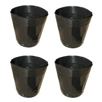 

50Pcs Nursery Pot Plastic Plant Propagation Container Grow Bag Garden Supplies 18cmX18cm