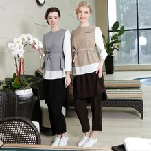 Рабочая Униформа Женская одежда для салона красоты бизнес одежда для клуба здоровья Карьера Одежда Чайный дом Рабочая одежда