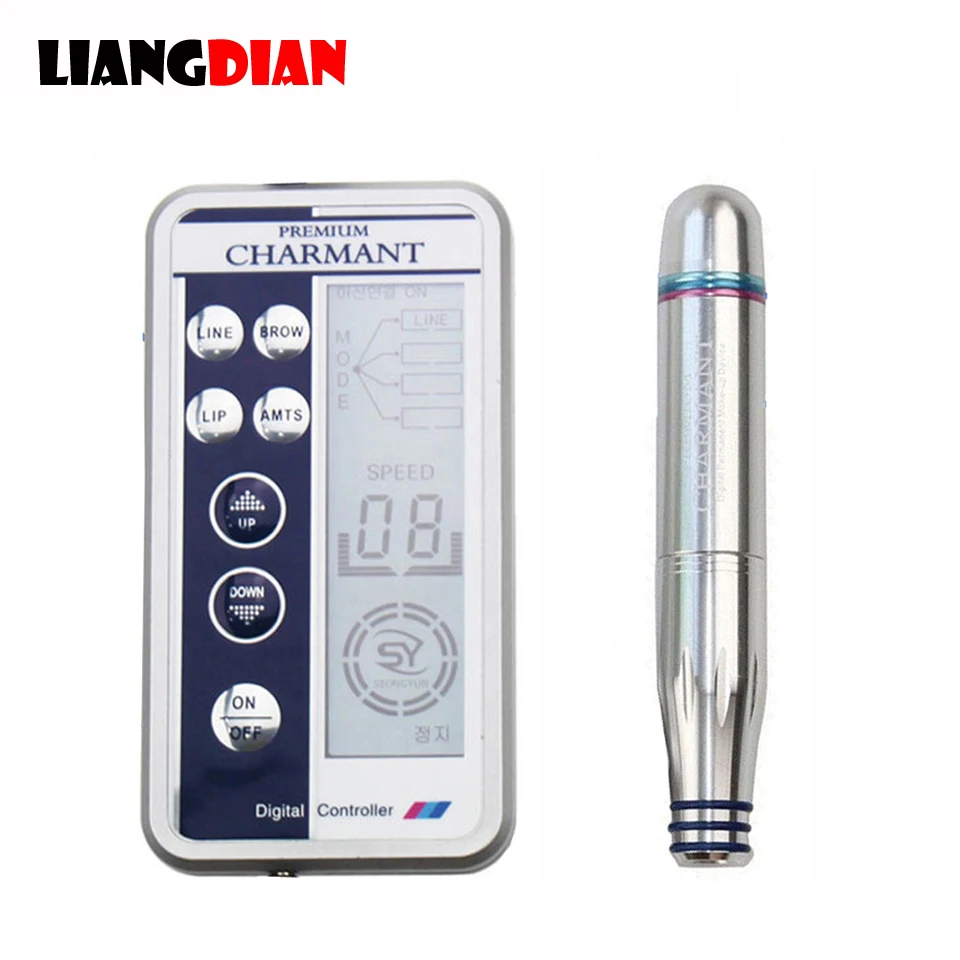 

Electric Auto Rotary Micro MTS Derma Therapy Makeup Tattoo Pen Machine Digital Controller For Eyebrow Lip Line Microblading