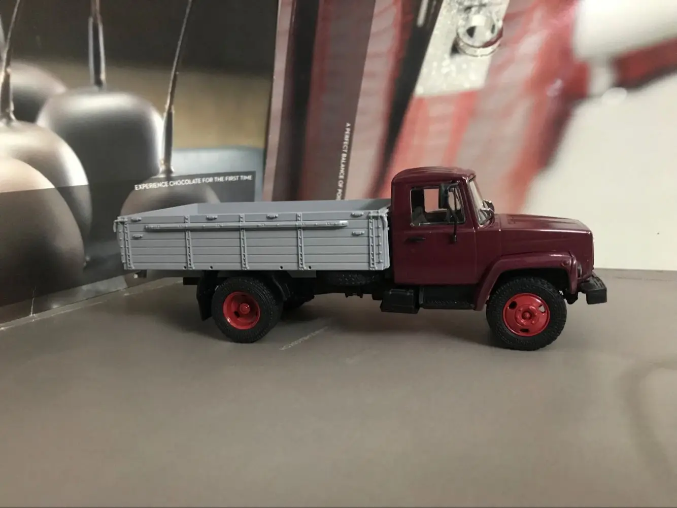 SSM 1:43 GAZ 3307 грузовик русский бутик сплав автомобиль игрушки для детей Детские игрушки модель подарок оригинальная коробка