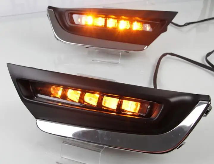 Высокий матч для Хонда сrv CR V 2017 2018 светодиодный DRL Вождения освещают светильник
