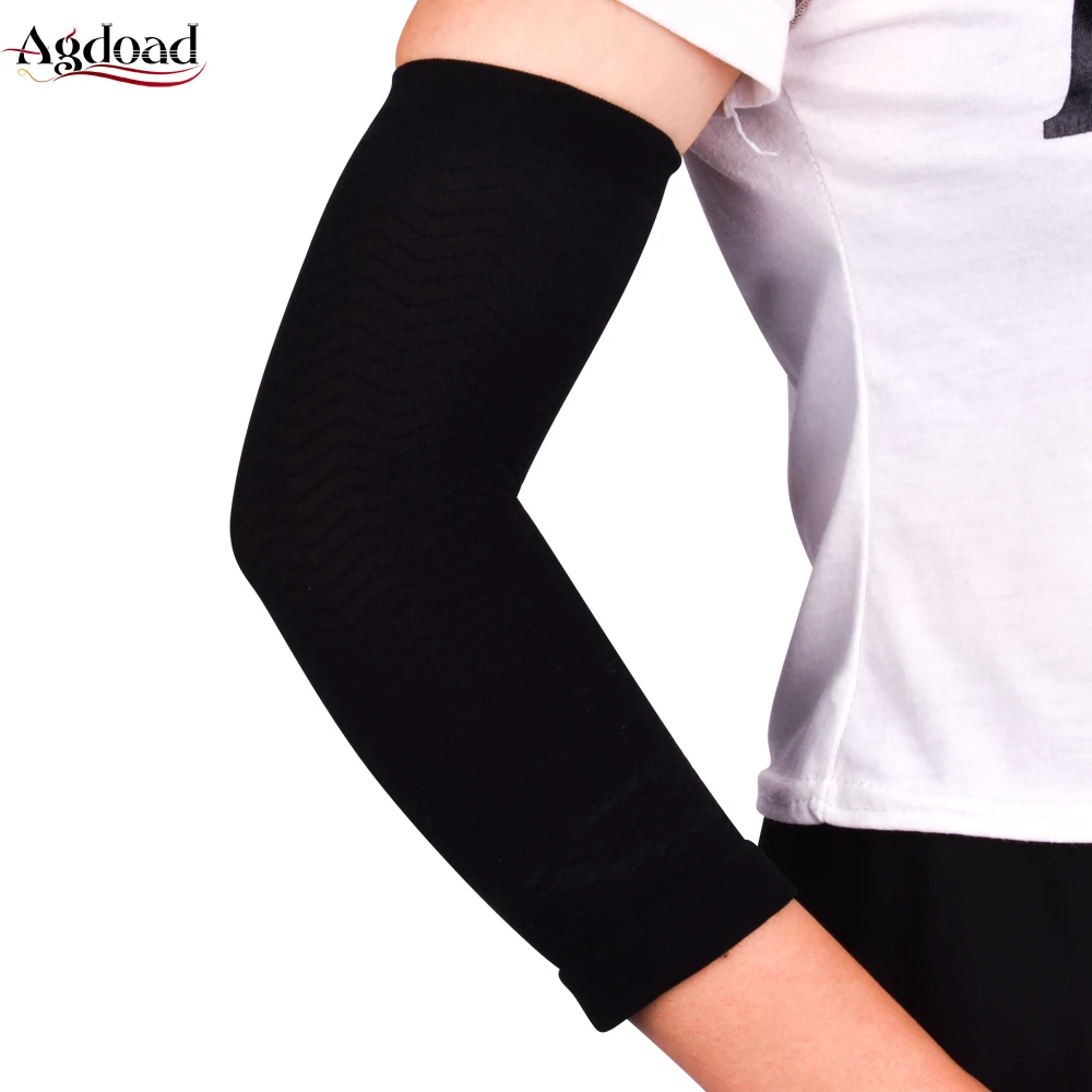 

1Pair Slimming Wraps Compression Arm Shaper Helps Bone Shape Upper Elastic Sleeve Taping Thin Forearms Hands Massage For Women