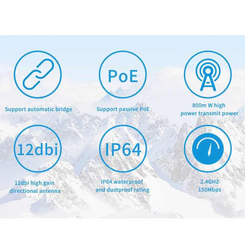 Wi Fi маршрутизатор GLVISION GLO3 150 Мбит/с 5 км 2 4 ГГц|Беспроводные роутеры| |