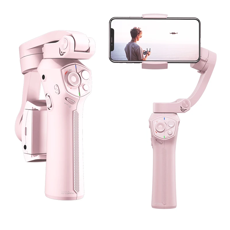  Foldable Atom 3-Axis Pocket-Sized Smartphone Handheld Gimbal Stabilizer For IPhone Samsung Huawei X
