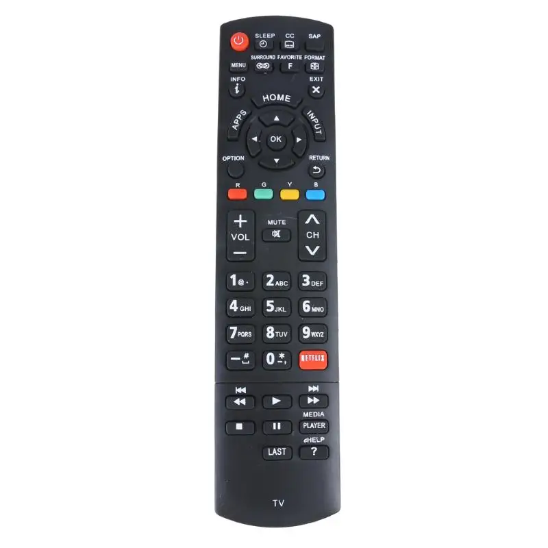 Telecomando Cancello универсальный пульт дистанционного управления Замена для Panasonic TC-39AS530U TC-40AS520U ТВ пульт дистанционного управления mando garaje