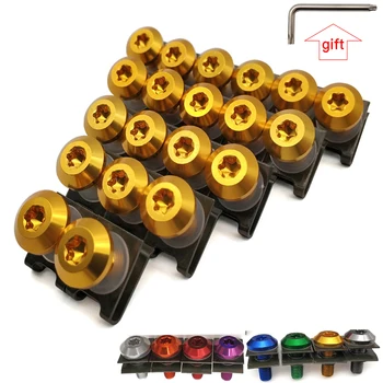 

Aluminum Motorcycle Fairing Screws Clips Body Spring Bolt Kit Accessories For BMW K1200R K1200S k 1200 r K1200 S K1300S/R/GT