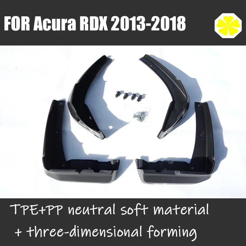 Брызговики для Acura RDX 2013- крыло брызговиков RDX брызговик защитные крылья автомобильные аксессуары Передние Задние 4 шт