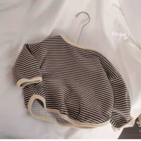Enfants Garçon Sweat Pour Tout-Petits Filles Top Vêtements Printemps Coton T-shirt À Manches Longues Enfants Vêtements Automne 1-6Y Garçons Vêtements 3