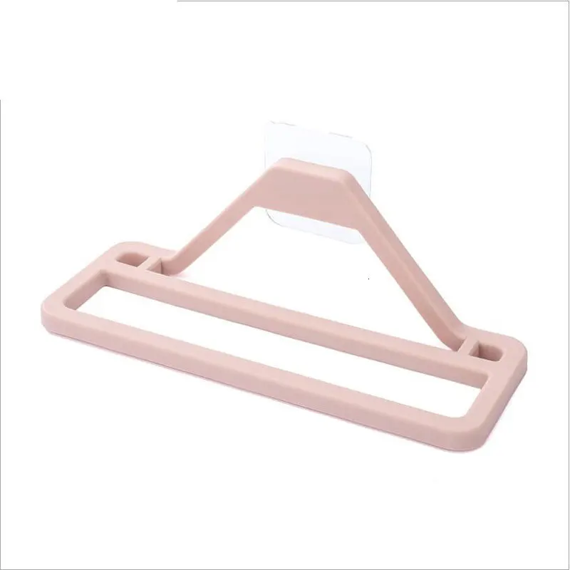 Durable Bathroom Wall Mount Slippers Paste Wall Hanging Shoes Simple Slippers Shelf Shoes Storage Drain Rack Organizer Holder
