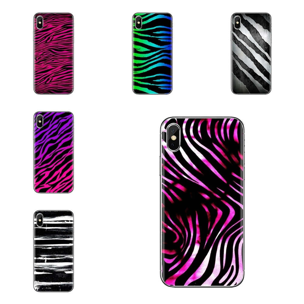 Soft Skin Cover For Xiaomi Mi4 Mi5 Mi5S Mi6 Mi A1 A2 5X 6X 8 9 Lite SE Pro Max Mix 2 3 2S Pastel Teal Tiger neon Zebra Hybrid |