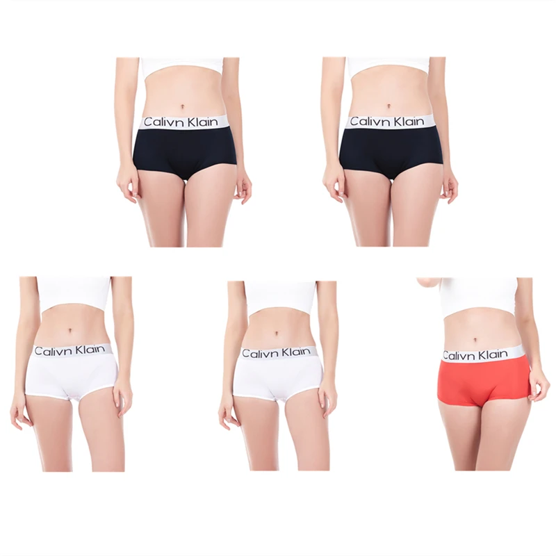 Simple Solid Boyshorts, Comfy Seamless Boxer Shorts, Women's Lingerie &  Underwear