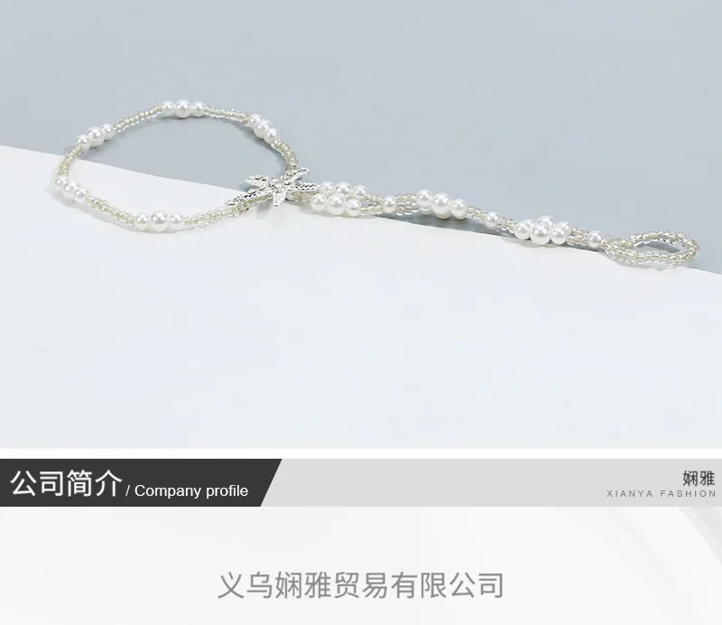 Европа и Америка,, стразы, стразы, Морская звезда, ножной браслет, AliExpress,, пляжная обувь с жемчугом