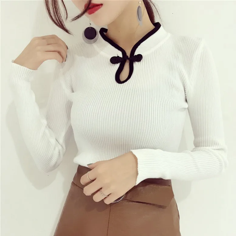 

Trui Female Retrieved Winter Cashier Used Women Trui and Trui Female Olympic Button Jumper Pull Femme