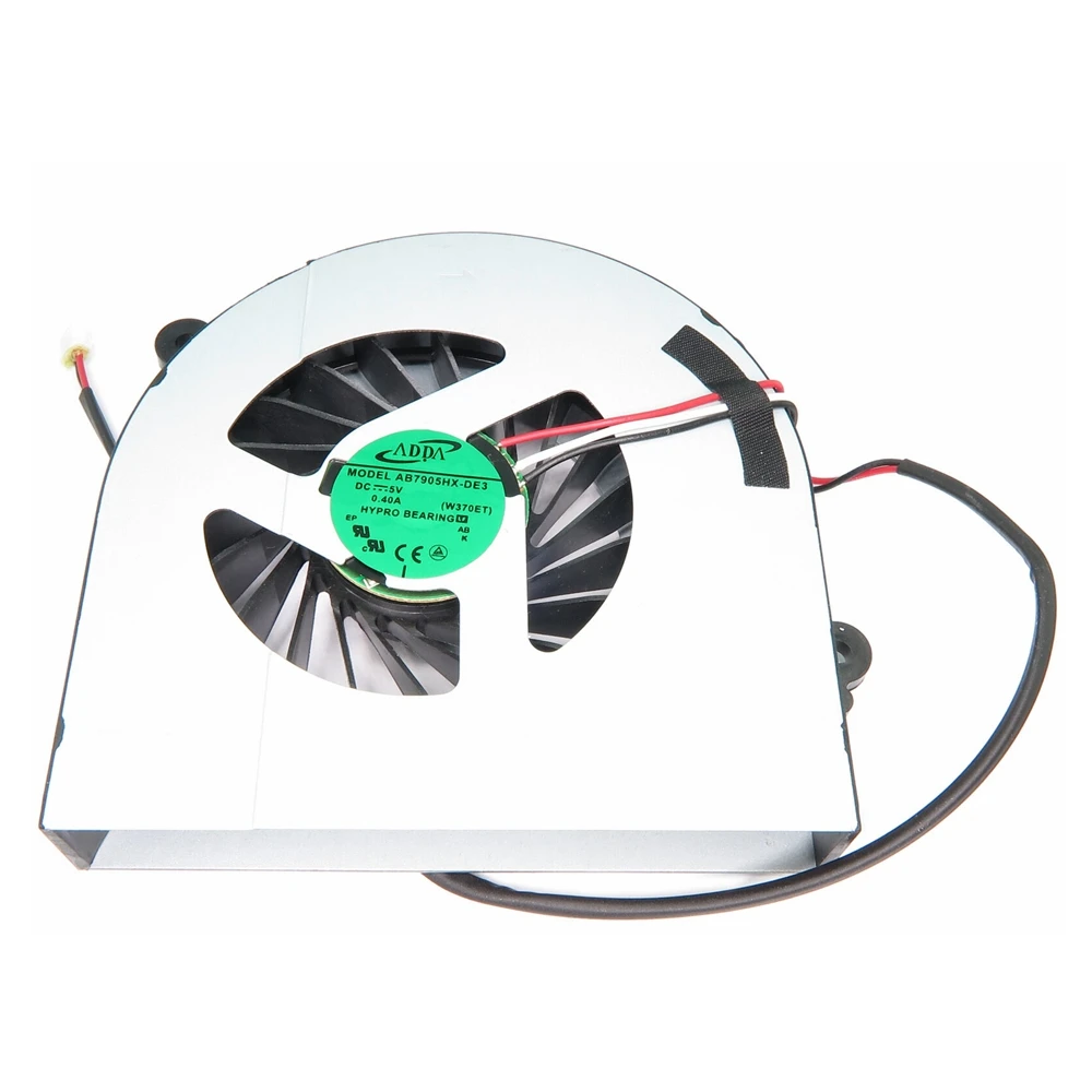 Охлаждающий вентилятор для ноутбука CLEVO W150 W150er W350 W350ETQ W370 W370ETQ W370SKQ Вентилятор охлаждения процессора