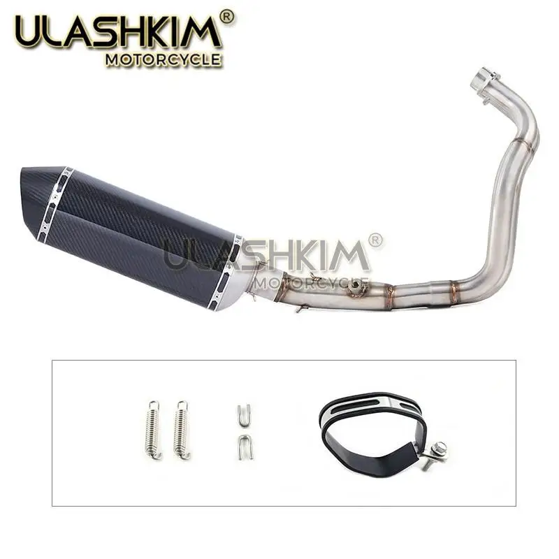 MT07 FZ07 мотоцикл Выхлопная полная система для yamaha MT-07 FZ-07 Tracer- с глушителем XSR700