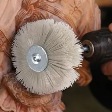 Абразивная алюминиевая проволочная щетка для снятия заусенцев Полировочная щетка для деревообработки