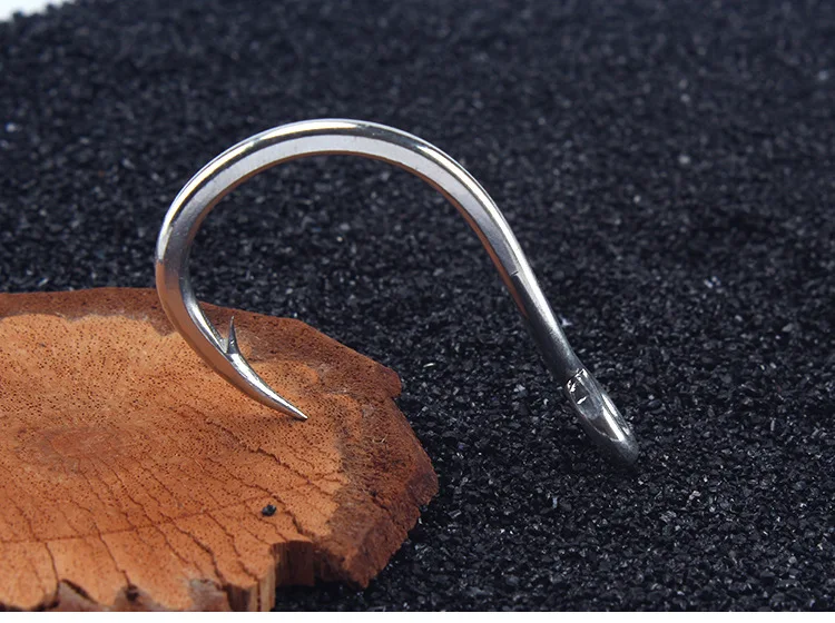 Рыболовный крючок Mustad джиговые крючки 10881 из высокоуглеродистой стали океан джиг большой колючей с отверстиями крючки кальмар Карп Hardbait крючок