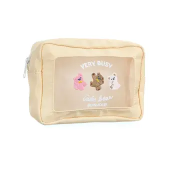 

Women Lady Travel Makeup Bag Cosmetic Pouch Purse Casual Storage Organizer