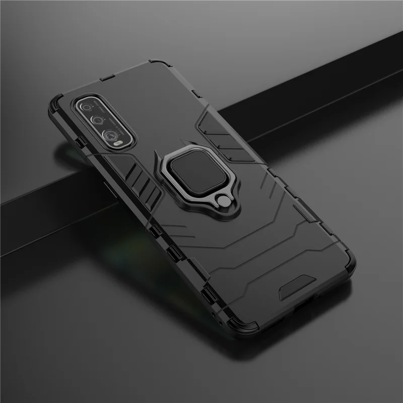 For OPPO find x2 case PC hard shockproof cover soft TPU silicone frame for ring magnetic car holder funda coque | Мобильные телефоны