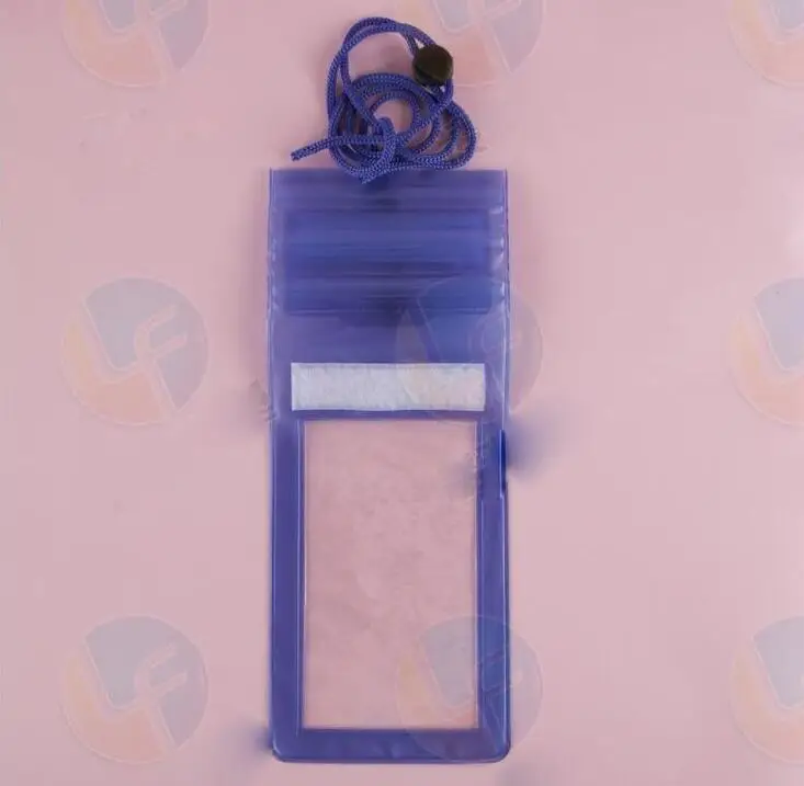 Waterproof Cellphone Bag PVC Transparent Waterproof Cover Velcro Sports Swimming Diving Rafting Surfing Outdoor Bag