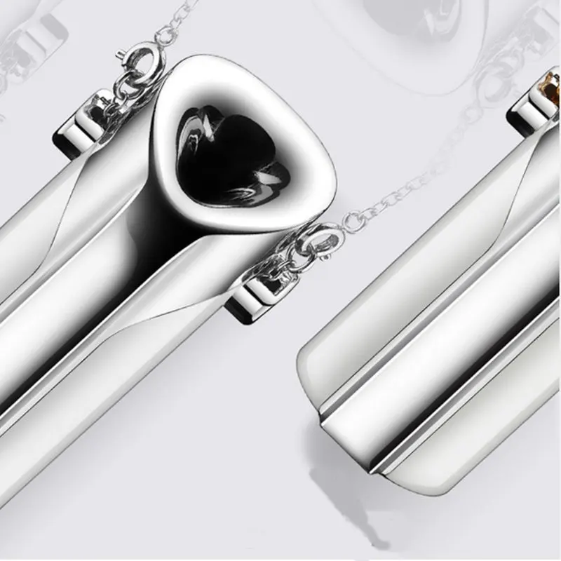 Серебряный носимый мини очиститель воздуха с ожерельем генератор отрицательных