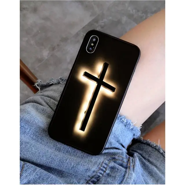 MaiYaCa Cross christian bible quotes verse jesus Customer Phone Case for iPhone 11 pro XS MAX 8 7 6 6S Plus X 5 5S SE XR SE2020 a6